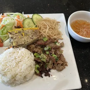 Number 24 grilled pork rice dish . So yummy !
