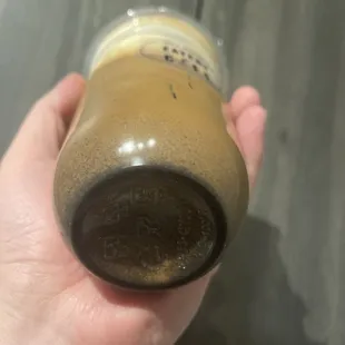 Vietnamese coffee has lot of coffee grounds and disgusting taste. $10