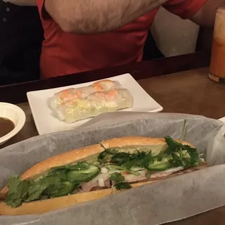 C2. Vegetarian Non-Fried Fresh Spring Rolls