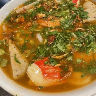 N2. Seafood Noodles Soup!  Delish!!