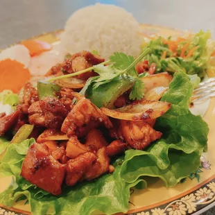 Rice Shaking Chicken