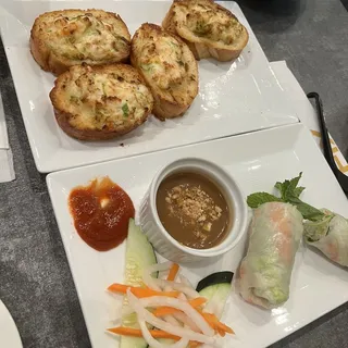 Shrimp Cheesy Bread - Bnh M Tm Nng Ph Mai