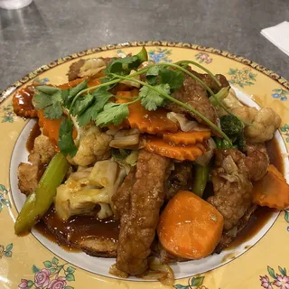 S4a. Crispy Pan-Fried Rice Noodle - Ph Chin Gin