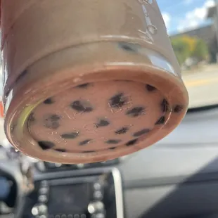 a close up of a coffee cup