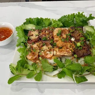 Banh Hoi Thit Nuong Chao Tom