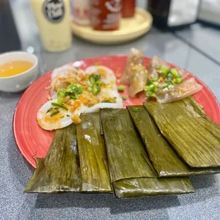 Rice cake sampler