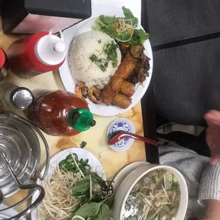 Beef Combo and Phó