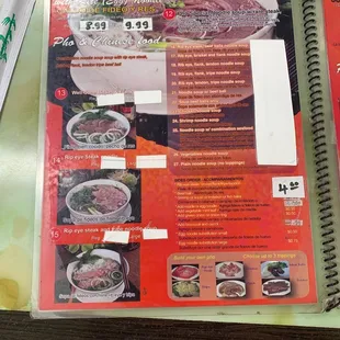 Menus