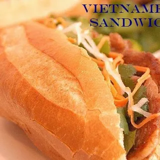 Vietnamese BBQ Pork Sandwich