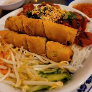 19. Vermicelli with Spring Rolls