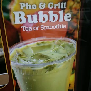 They have smoothies with tapioca bubbles