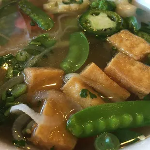 Vegetable Tofu Pho