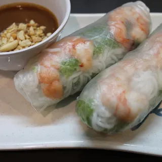 A1. Fresh Shrimp Spring Rolls