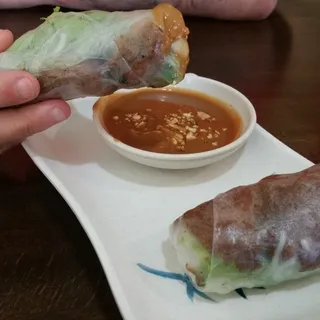 A4. Shredded Pork Spring Rolls