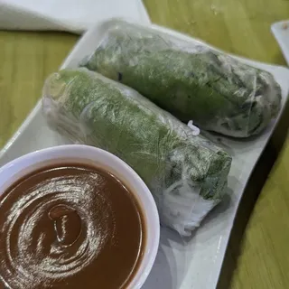 A8. Avocado Spring Rolls