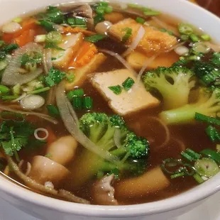 Vegetarian pho