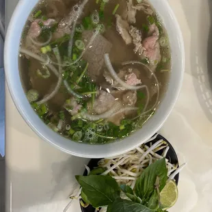 Very respectable pho, good stuff here