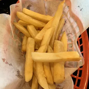Fries that came with chicken parm sandwich