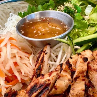 Chicken Vermicelli Bowl