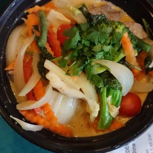Beef Curry noodles