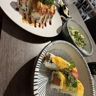 Specialty rolls