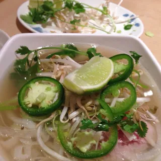 PHO Rare Steak, Brisket, Tendon and Tripe
