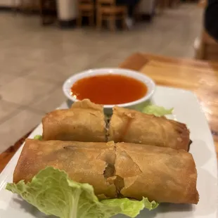 pork egg roll - good