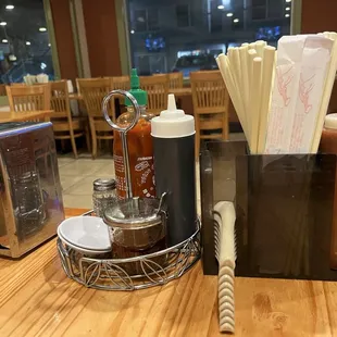 12/14/24 Table condiments