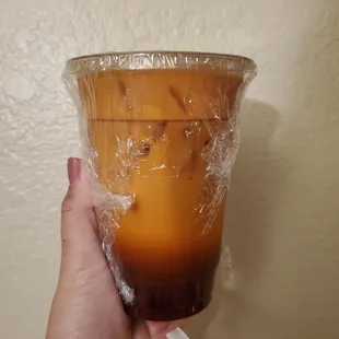 Thai iced tea, really good. Love when I can taste a lot of tea.