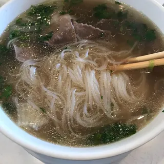 2. Rare Steak Noodle Soup