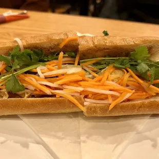 32. Banh Mi with Tofu