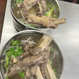 Beef back ribs bones!