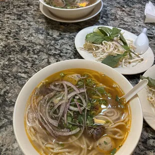 100. Hue Style Spicy Beef Noodle Soup