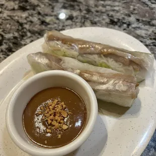 3. Grilled Pork Spring Rolls