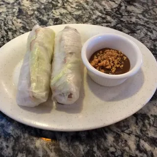 4. Grilled Chicken Spring Rolls