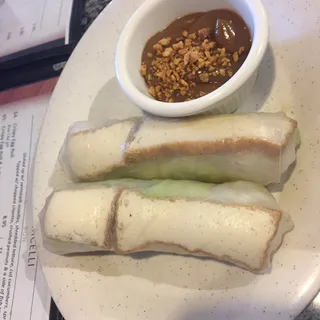 6. Tofu Spring Rolls