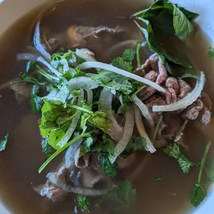 Pho Choice with rare beef small