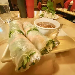 Shrimp Salad Rolls