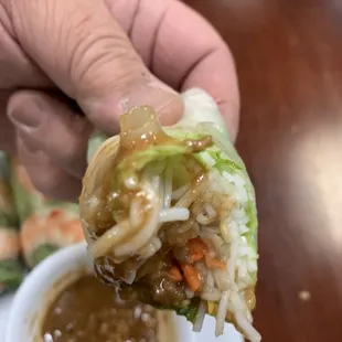 A3. Fresh Spring Rolls Pork &amp; Shrimp