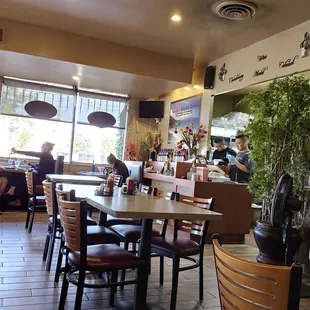 Inside the Pho Asian Grill.