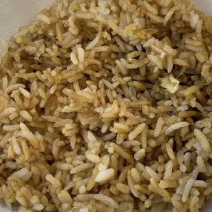 Rice undercooked? Looks okay