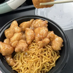 Honey chickens