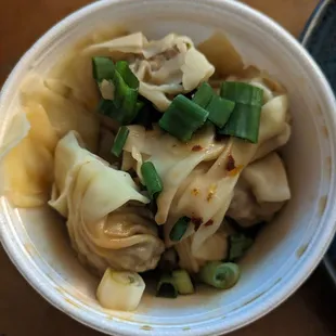 spicy wonton appetizer