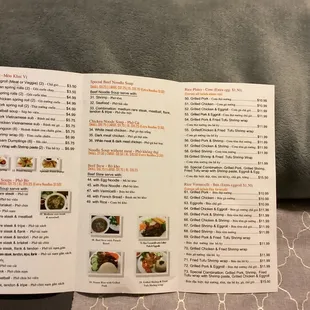menu, sushi and sashimi