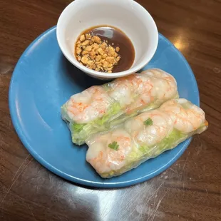 Shrimp spring roll