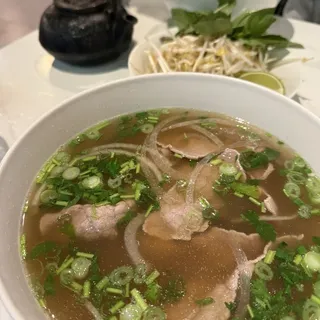 Pho Tai Rare Eye of Round Steak Pho