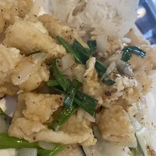 Salted Crispy Shrimp or Squid