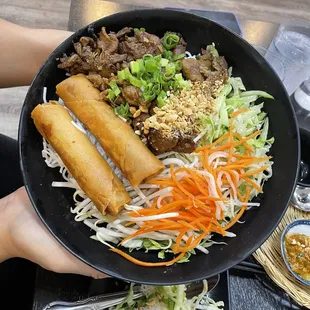 Vermicelli noodle dish