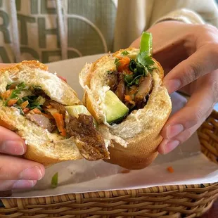 Bahn Mi Sandwich Pork