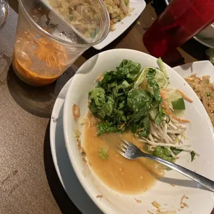 Vermicelli chicken and egg roll